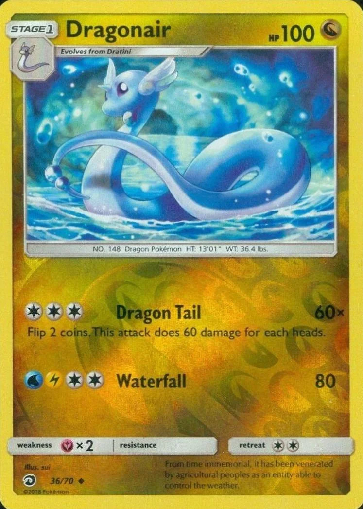 Dragonair #36 — Majestad De Dragones (Reverse Holo)