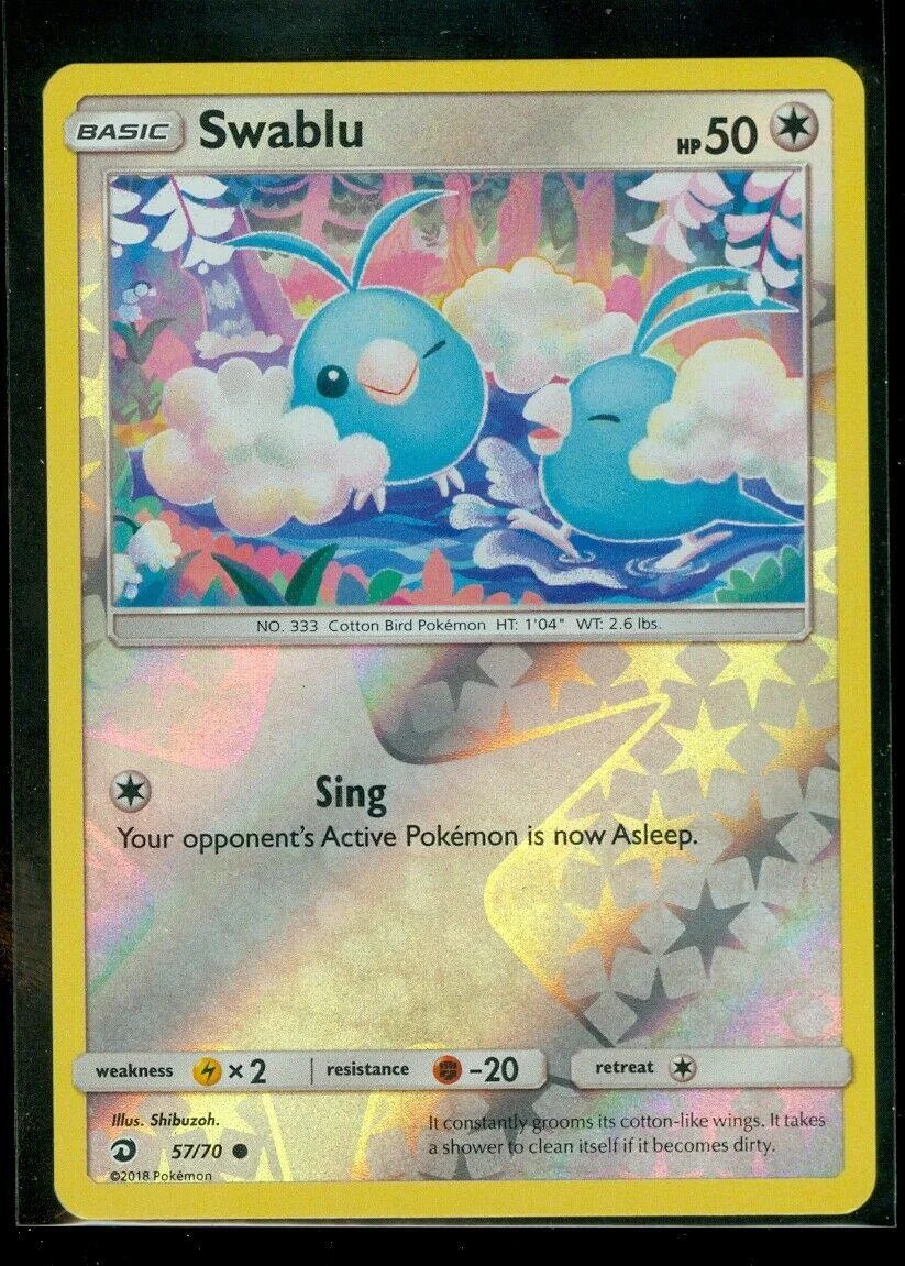 Swablu #57 — Dragões Soberanos (Reverse Holo)