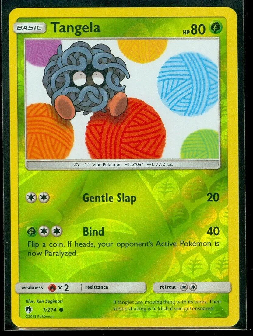 Tangela #1 — Tuoni Perduti (Reverse Holo)
