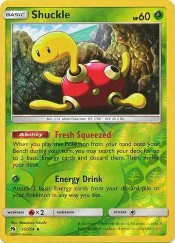 Shuckle #16 — Trovões Perdidos (Reverse Holo)