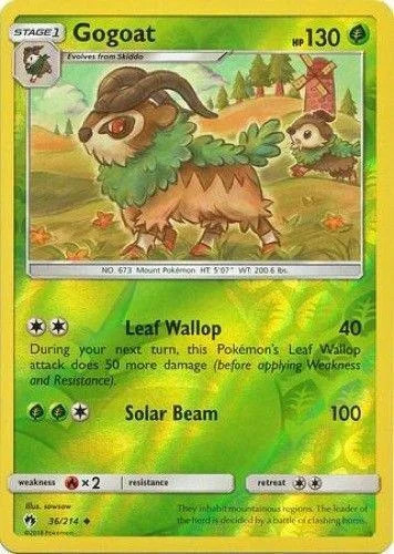 Gogoat #36 — Trovões Perdidos (Reverse Holo)