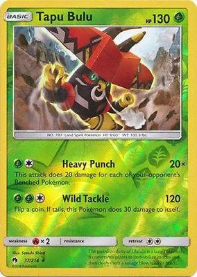 Tapu Bulu #37 — Truenos Perdidos (Reverse Holo)