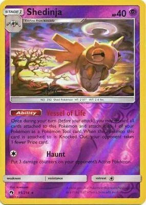 Shedinja #95 — Trovões Perdidos (Reverse Holo)