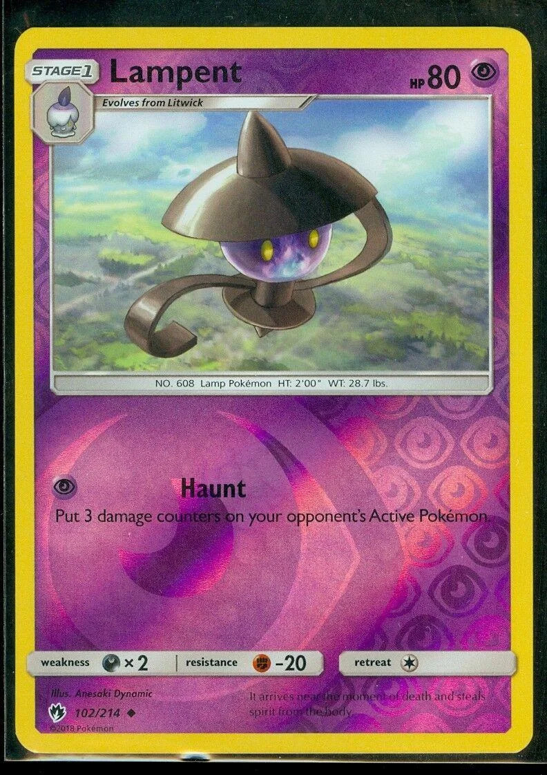 Lampent #102 — Trovões Perdidos (Reverse Holo)