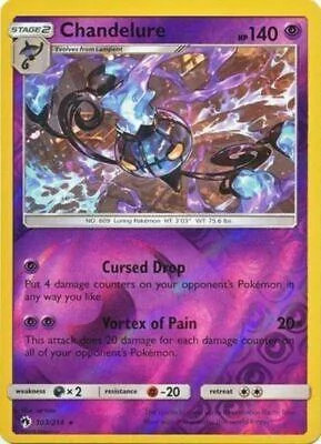 Chandelure #103 — Tuoni Perduti (Reverse Holo)