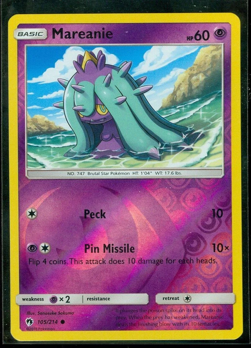 Mareanie #105 — Trovões Perdidos (Reverse Holo)