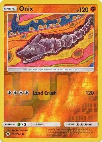 Onix #109 — Echo des Donners (Reverse Holo)