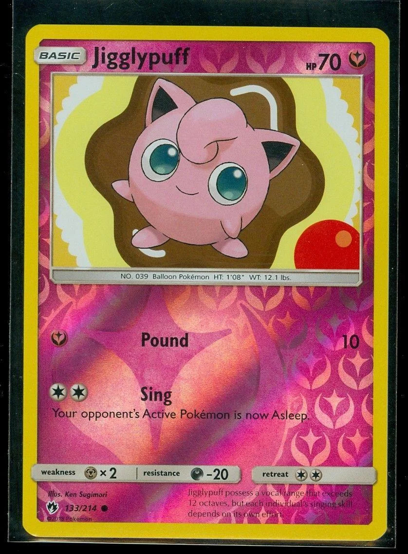 Jigglypuff #133 — Trovões Perdidos (Reverse Holo)