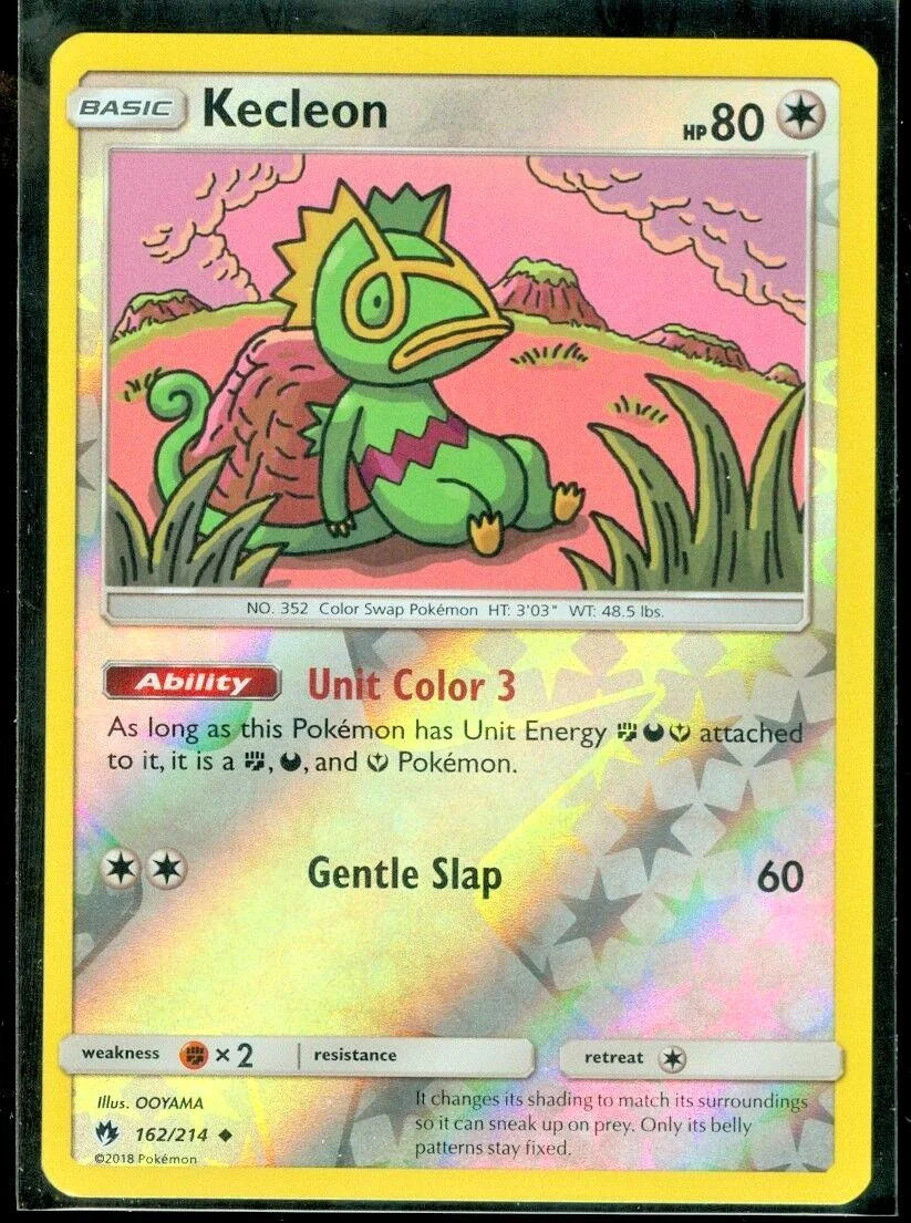 Kecleon #162 — Trovões Perdidos (Reverse Holo)