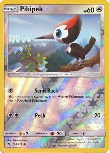 Pikipek #164 — Trovões Perdidos (Reverse Holo)