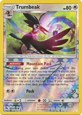 Trumbeak #165 — Trovões Perdidos (Reverse Holo)