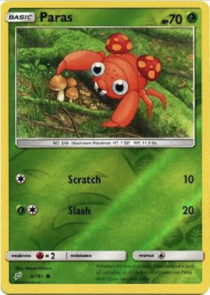 Paras #6 — União de Aliados (Reverse Holo)