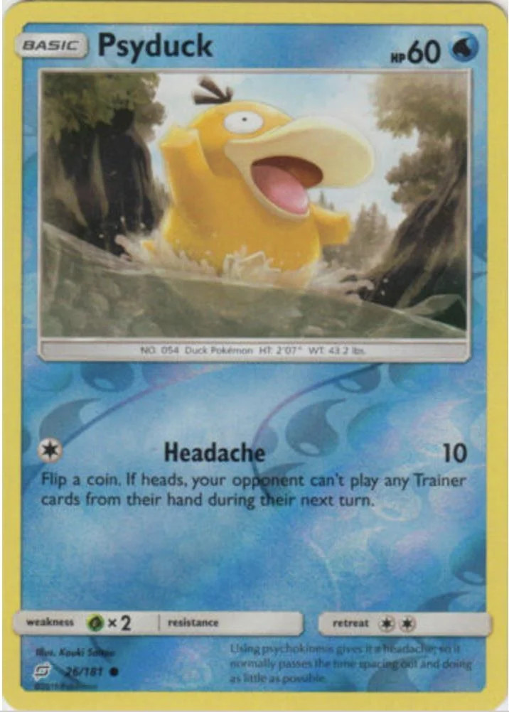 Psyduck #26 — União de Aliados (Reverse Holo)