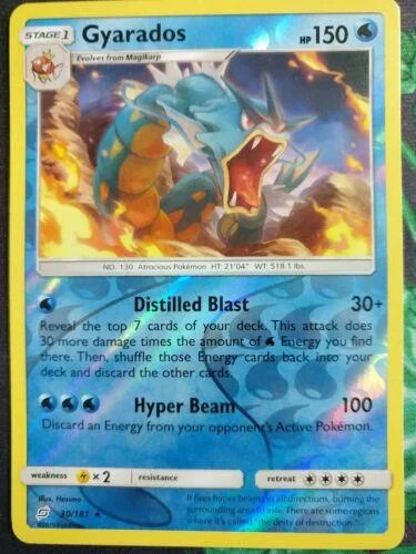 Gyarados #30 — União de Aliados (Reverse Holo)