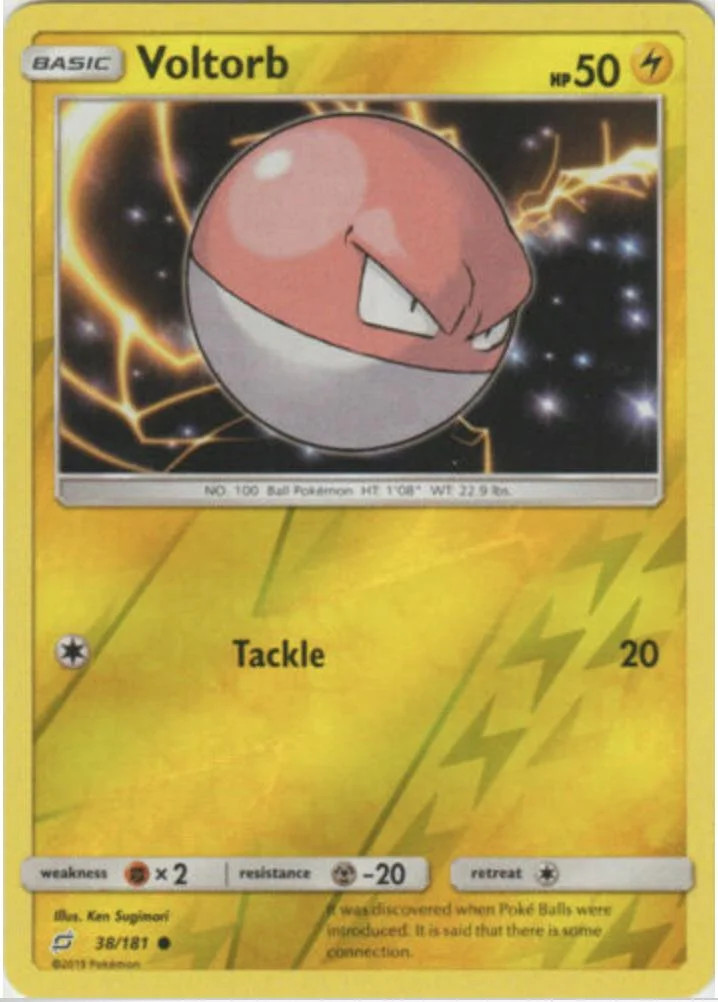 Voltorb #38 — Union de Aliados (Reverse Holo)
