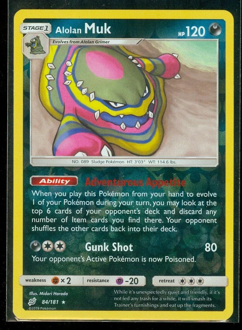 Alola-Sleimok #84 — Teams Sind Trumpf (Reverse Holo)