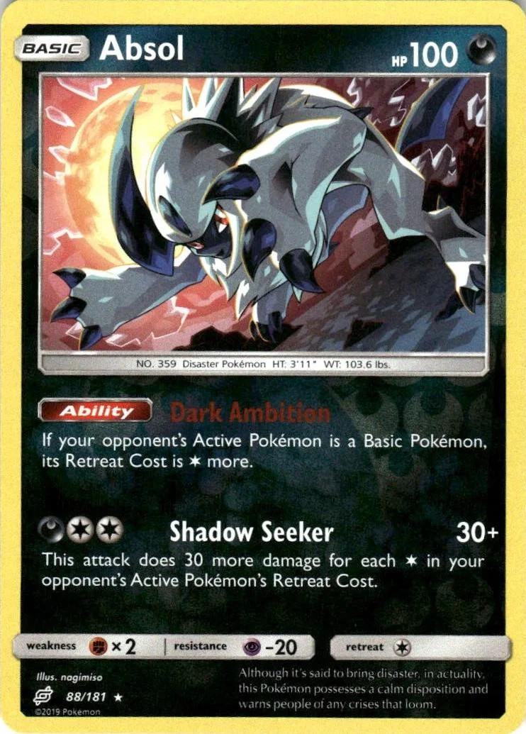 Absol #88 — União de Aliados (Reverse Holo)