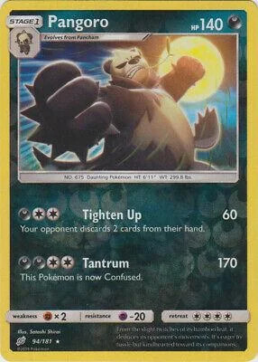 Pangoro #94 — União de Aliados (Reverse Holo)