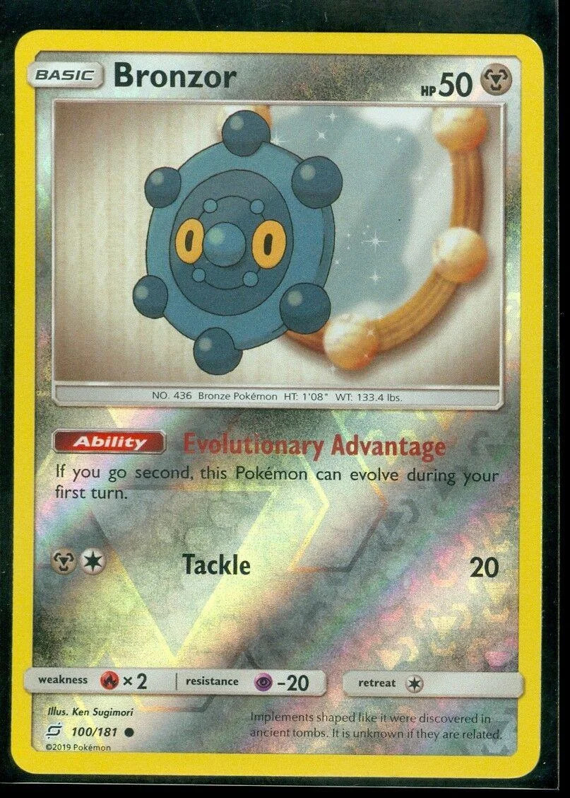 Bronzor #100 — Gioco di Squadra (Reverse Holo)