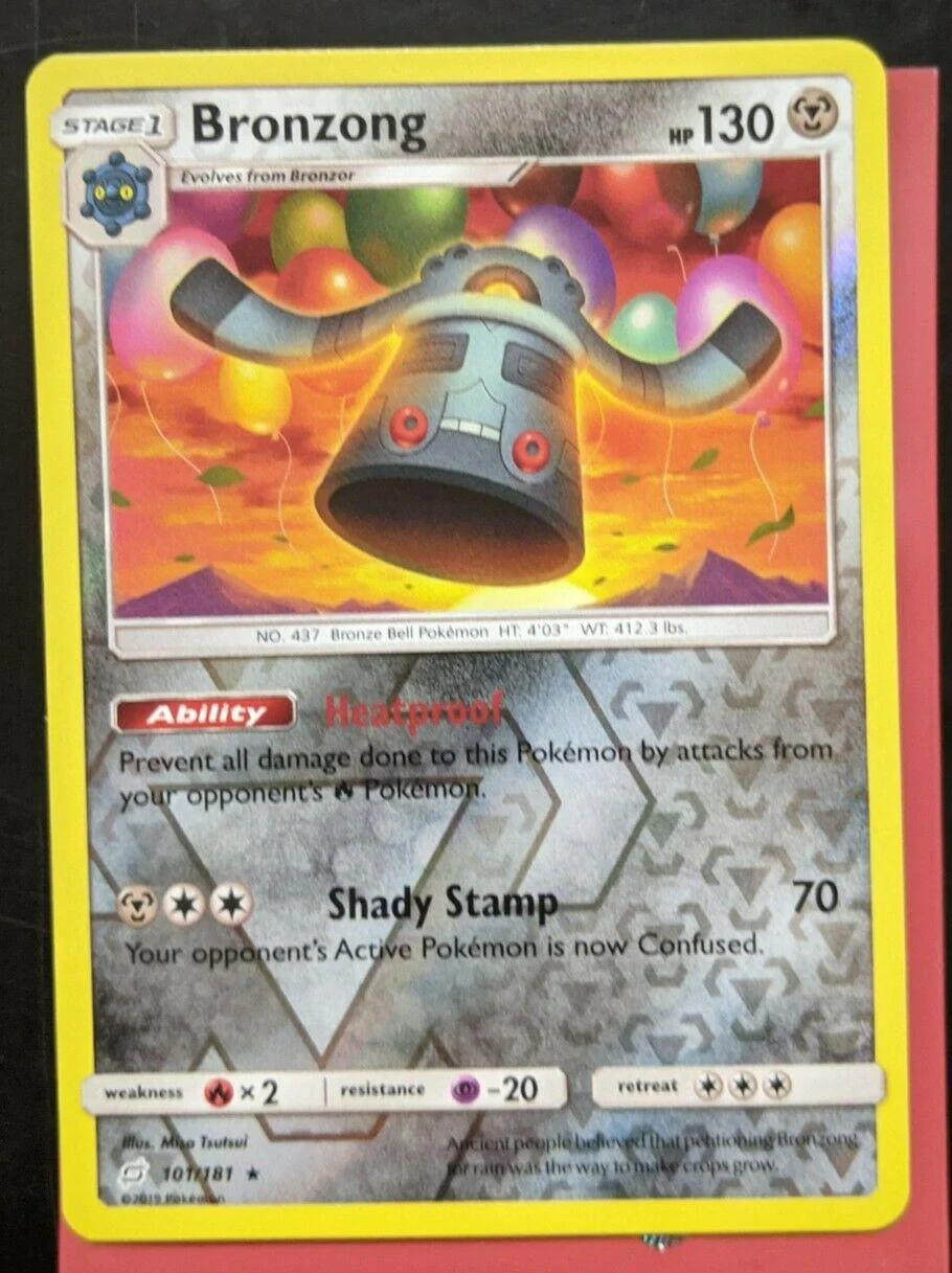 Bronzong #101 — Team Up (Reverse Holo)