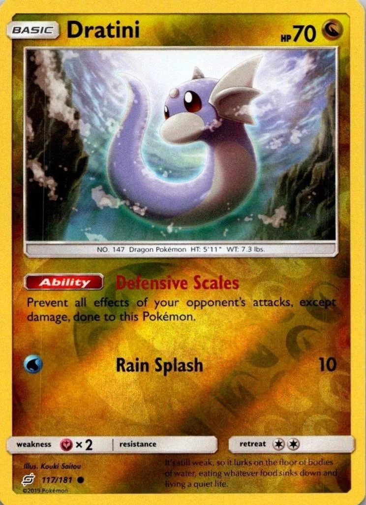 Dratini #117 — Gioco di Squadra (Reverse Holo)