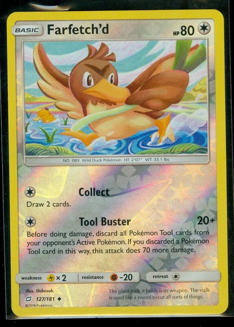 Farfetch’d #127 — Gioco di Squadra (Reverse Holo)