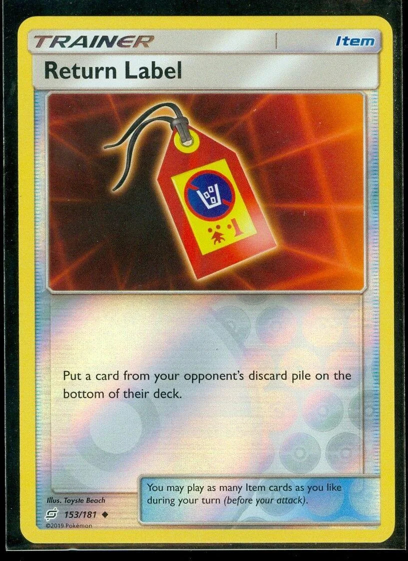 Rücksendeetikett #153 — Teams Sind Trumpf (Reverse Holo)