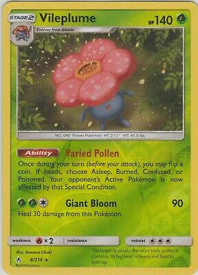 Vileplume #8 — Legami Inossidabili (Reverse Holo)
