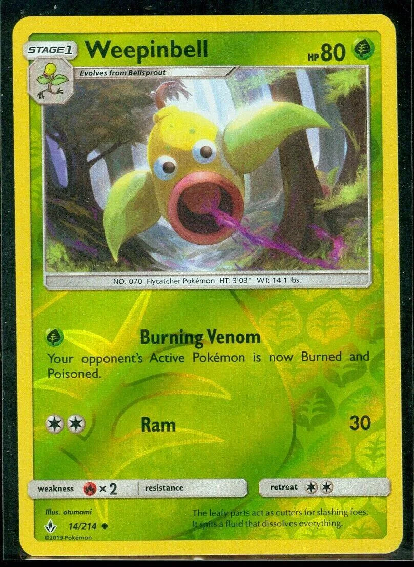 Weepinbell #14 — Elos Inquebráveis (Reverse Holo)