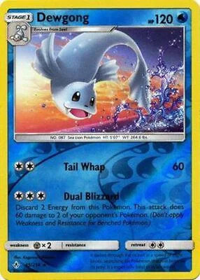 Dewgong #45 — Elos Inquebráveis (Reverse Holo)