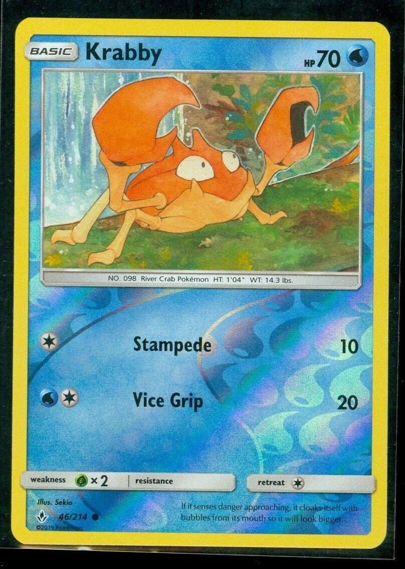 Krabby #46 — Legami Inossidabili (Reverse Holo)