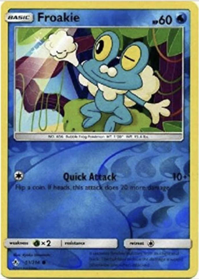 Froakie #51 — Elos Inquebráveis (Reverse Holo)