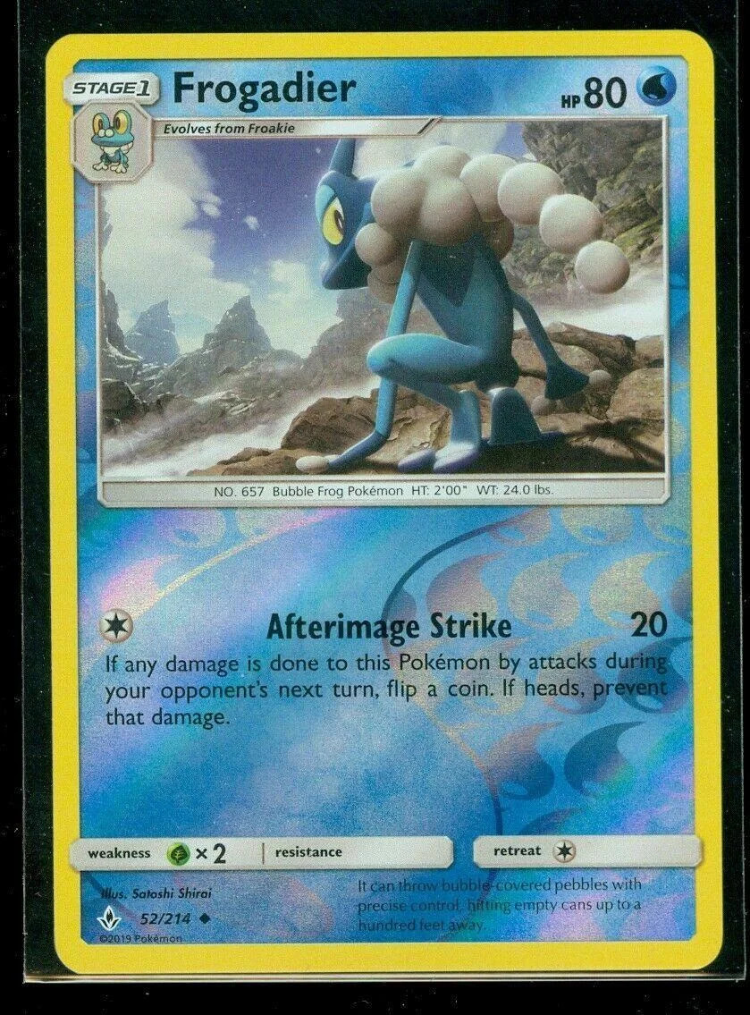 Frogadier #52 — Legami Inossidabili (Reverse Holo)