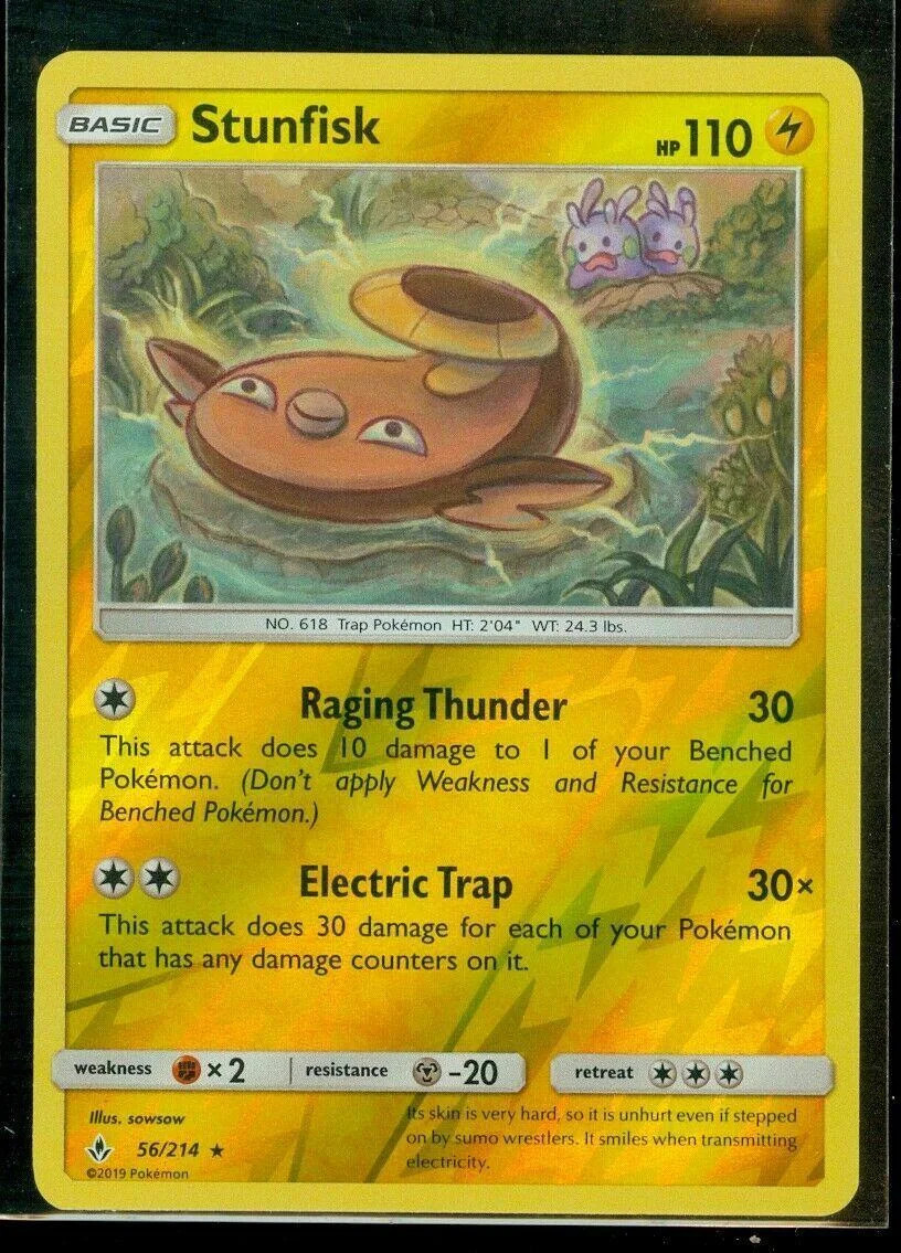 Stunfisk #56 — Legami Inossidabili (Reverse Holo)