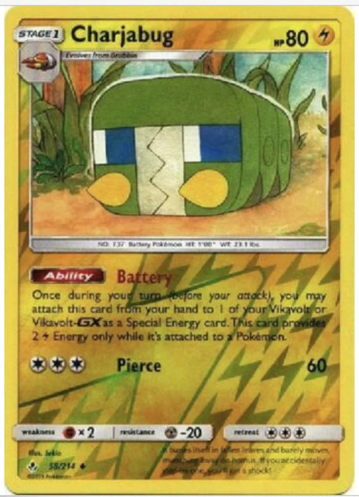 Charjabug #58 — Elos Inquebráveis (Reverse Holo)