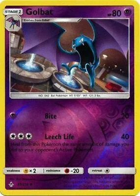 Golbat #65 — Vínculos Indestructibles (Reverse Holo)