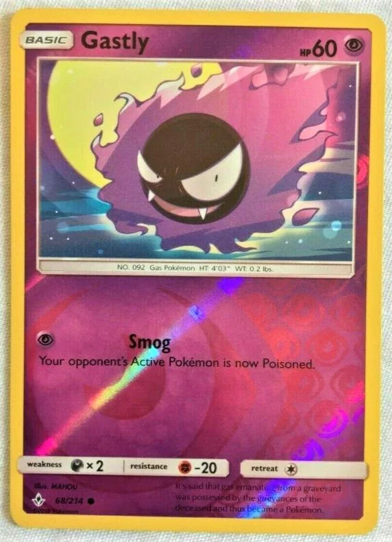 Gastly #68 — Vínculos Indestructibles (Reverse Holo)
