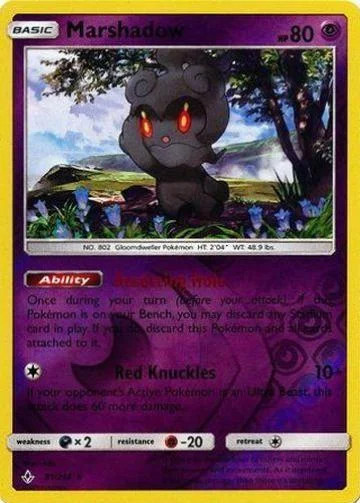Marshadow #81 — Legami Inossidabili (Reverse Holo)
