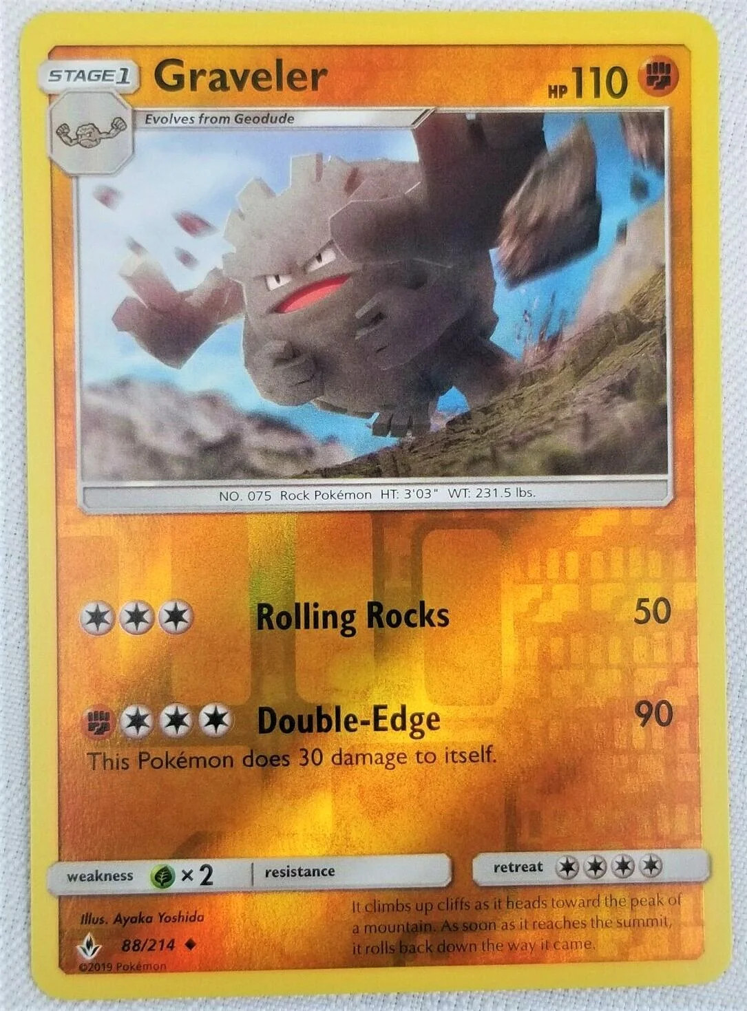 Graveler #88 — Legami Inossidabili (Reverse Holo)