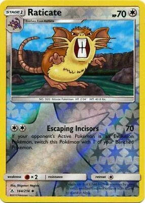 Raticate #144 — Elos Inquebráveis (Reverse Holo)