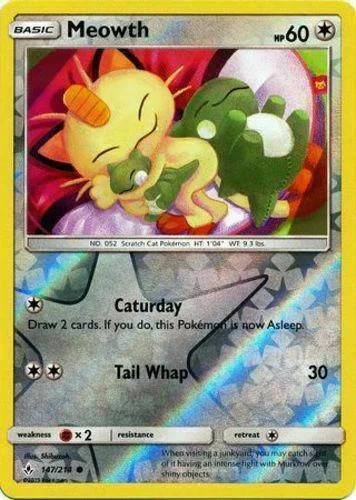 Meowth #147 — Elos Inquebráveis (Reverse Holo)