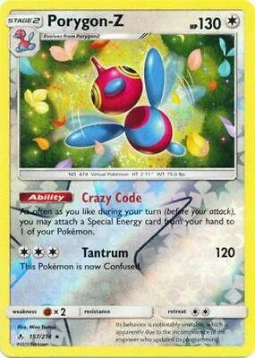 Porygon-Z #157 — Kräfte im Einklang (Reverse Holo)