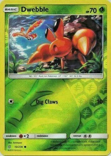 Dwebble #10 — Sintonia Mental (Reverse Holo)