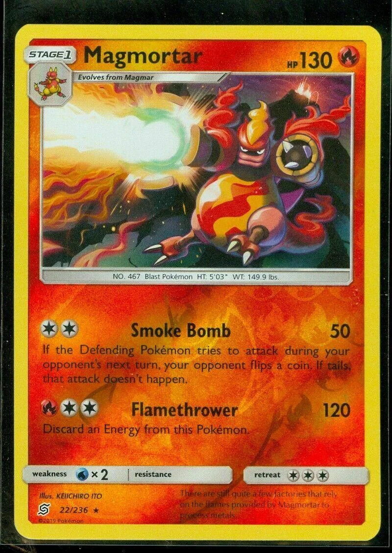 Magmortar #22 — Sintonia Mentale (Reverse Holo)