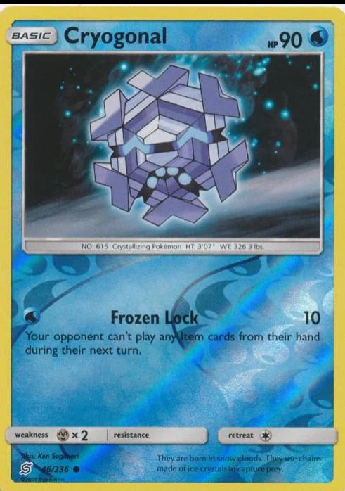 Cryogonal #46 — Sintonia Mental (Reverse Holo)