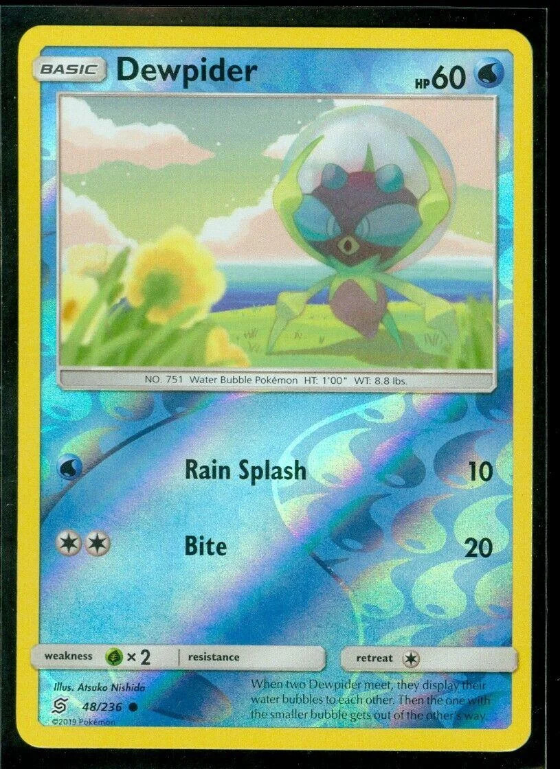 Dewpider #48 — Sintonia Mentale (Reverse Holo)