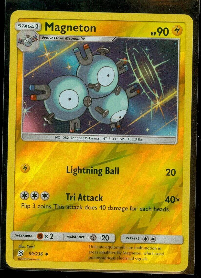 Magneton #59 — Sintonia Mentale (Reverse Holo)