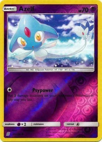 Azelf #85 — Mentes Unidas (Reverse Holo)