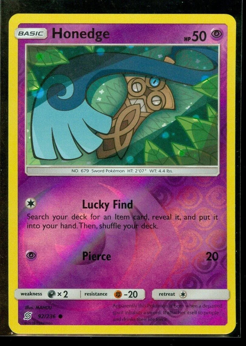 Honedge #92 — Sintonia Mentale (Reverse Holo)