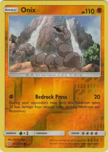 Onix #103 — Sintonia Mentale (Reverse Holo)